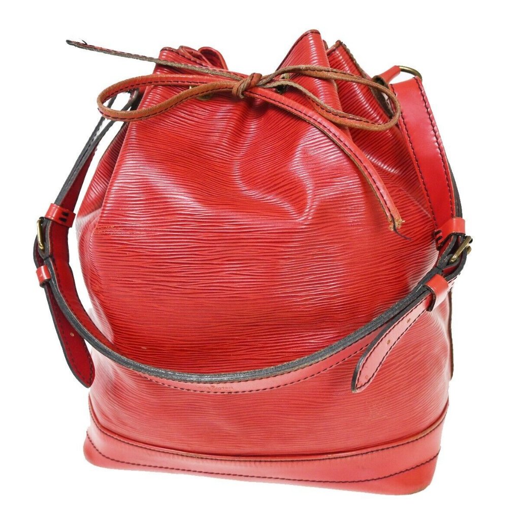 Louis Vuitton Lv Noe Gm Drawstring Shoulder Bag Epi Leather Red M44007 69ya056